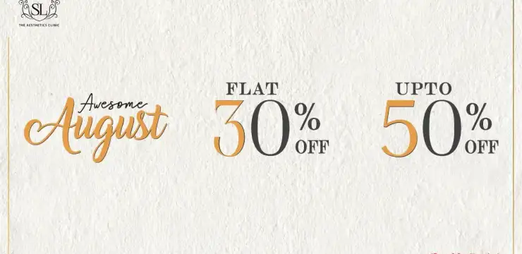 Massive discounts on aesthetic treatments across all branches of The Aesthetics Clinic by Dr. Shaista Lodhi
